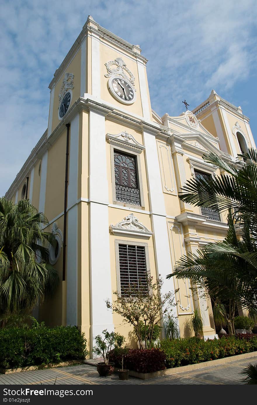 Igreja Do Sao Lorenzo In Macau