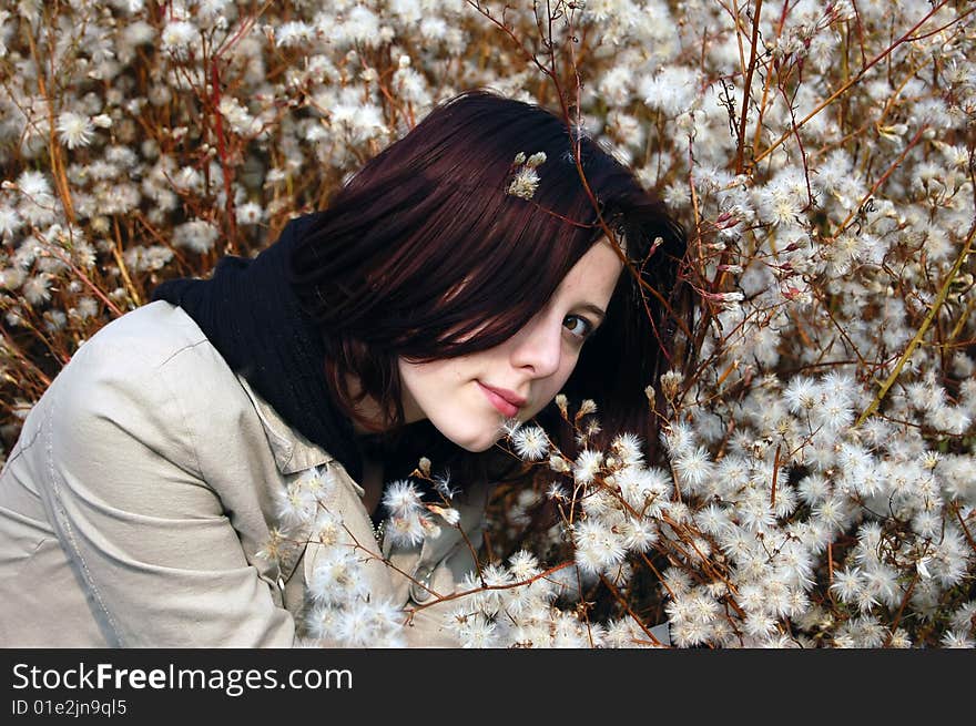 Dandelion and smiling