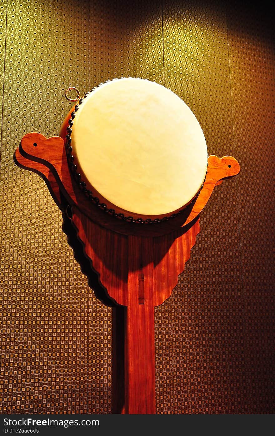 Japanese drum in a temple