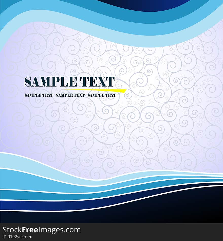 Abstract background. Beautiful vector illustration