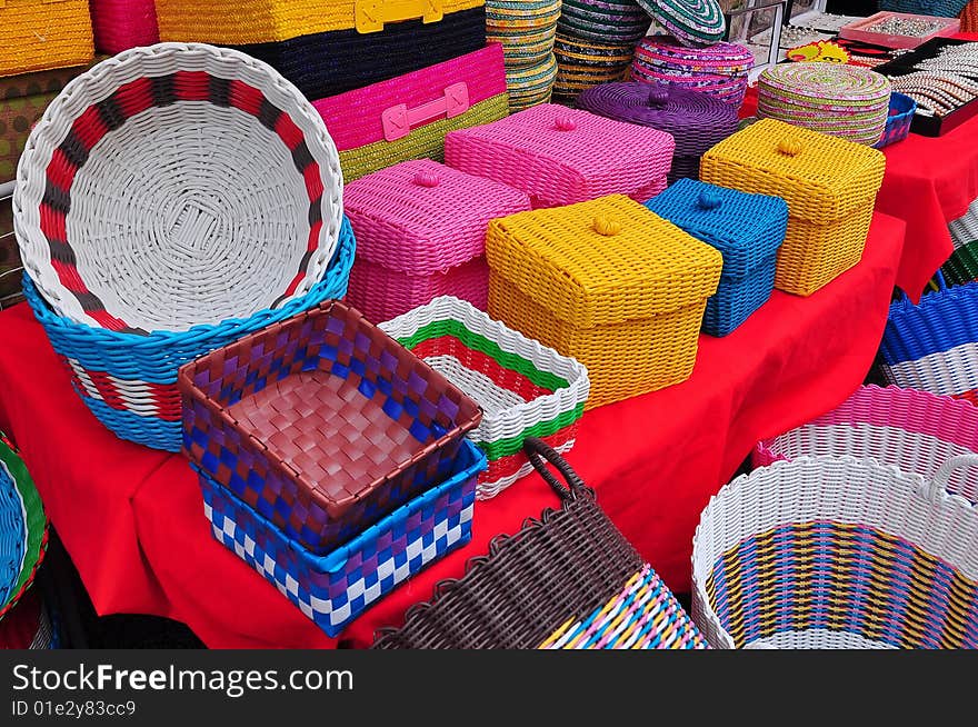 Colorful Baskets