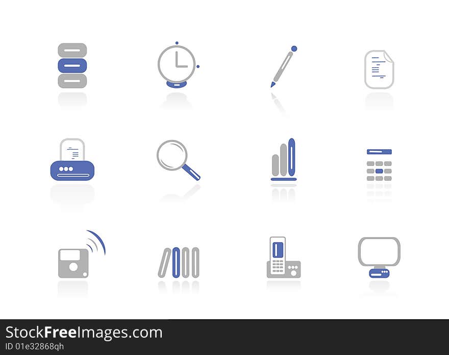 Business vector icons for designers. Business vector icons for designers