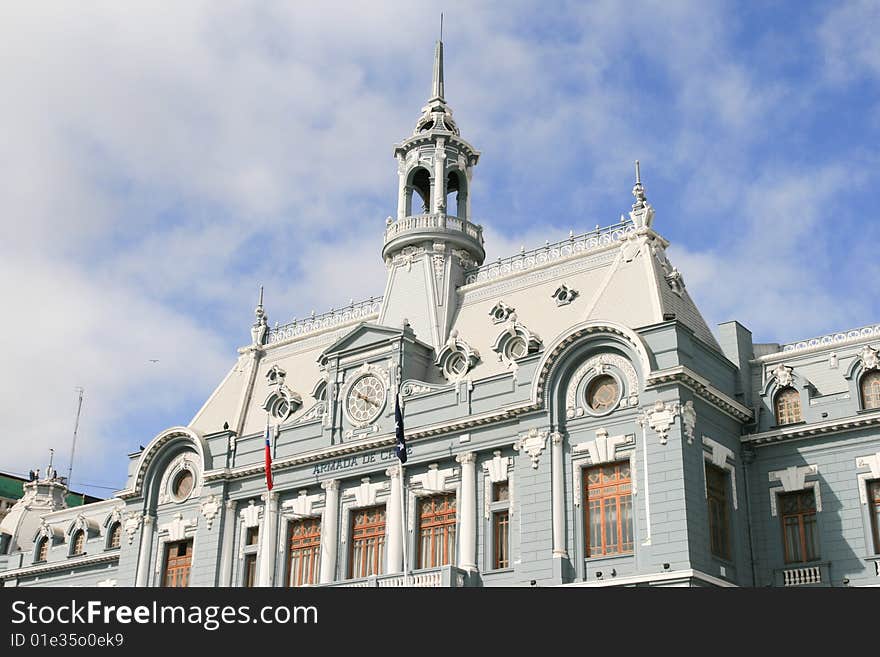 A beautiful classic building in Chile.