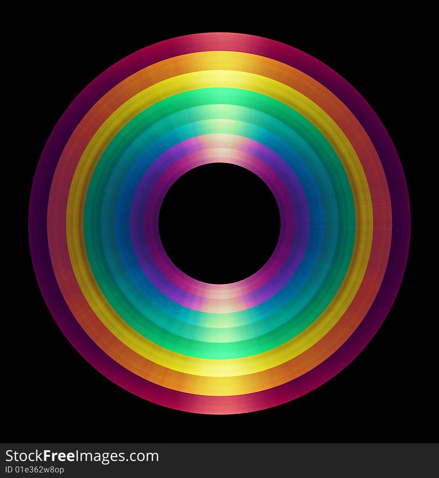 Abstract Color Circles