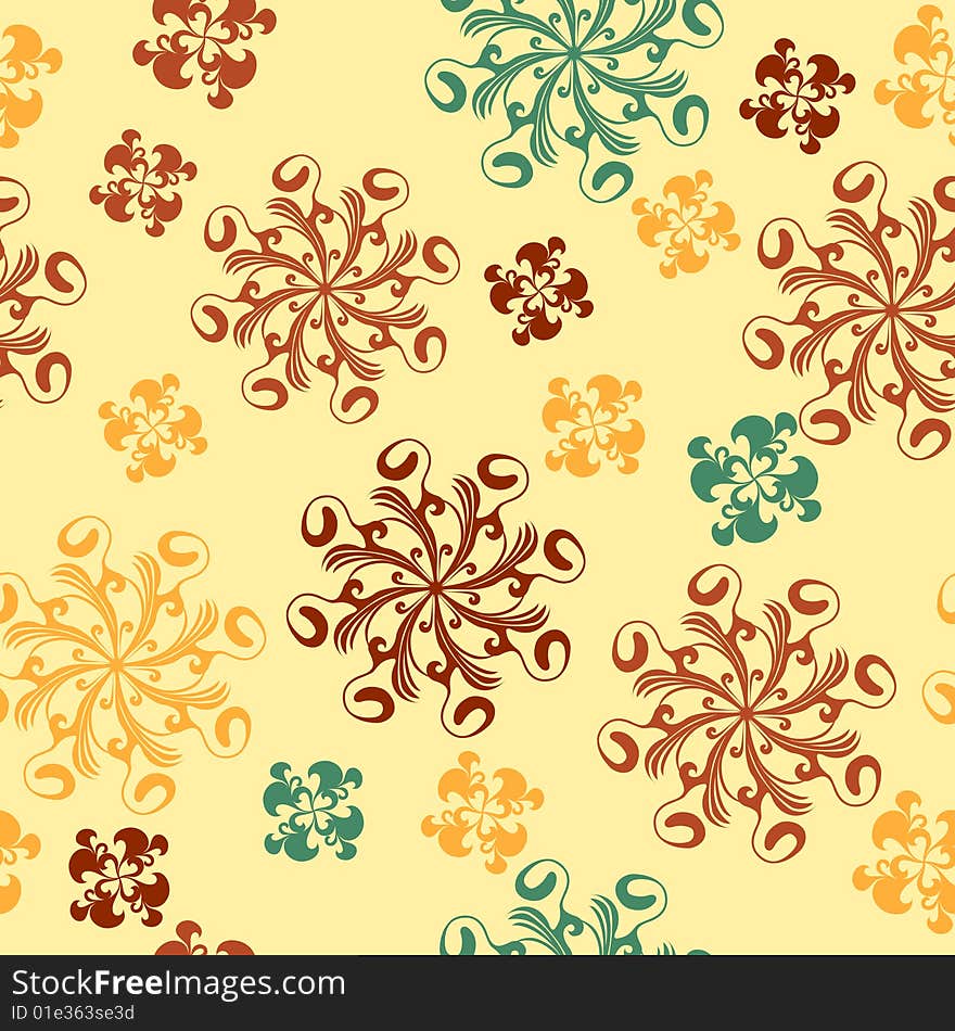 Color seamless pattern