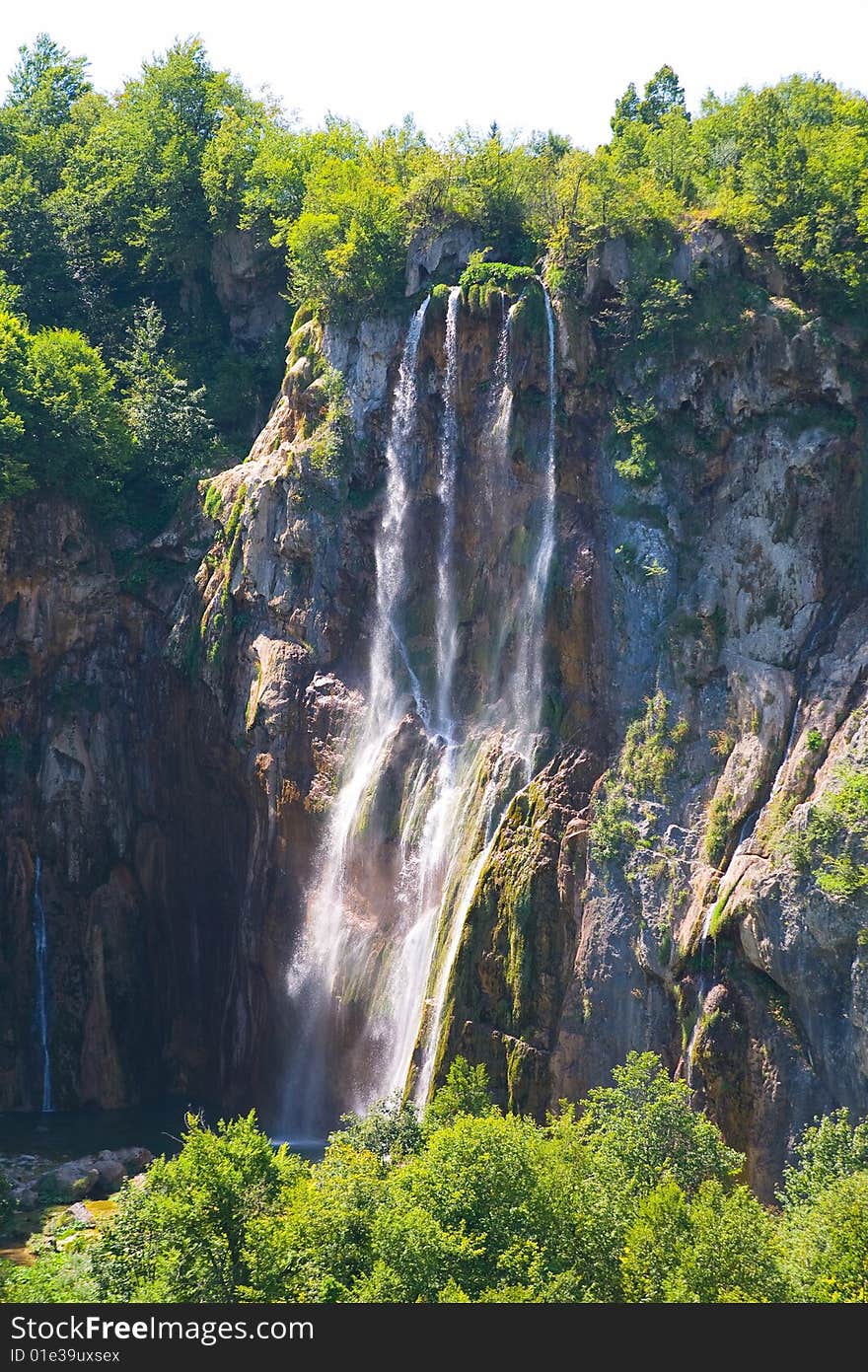 Plitvicka jezera national park - the most beautiful part of Croatia