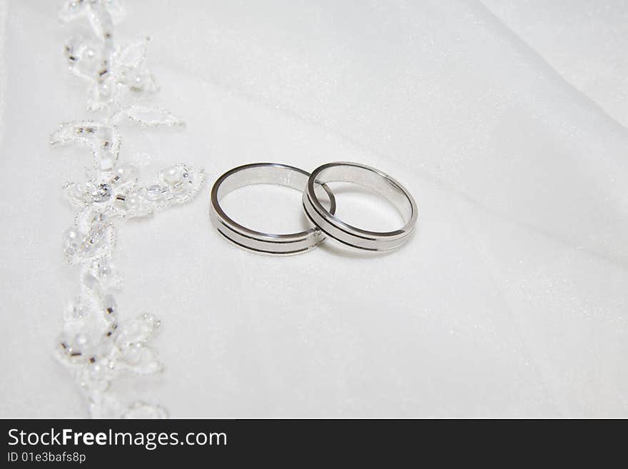 Two wedding rings