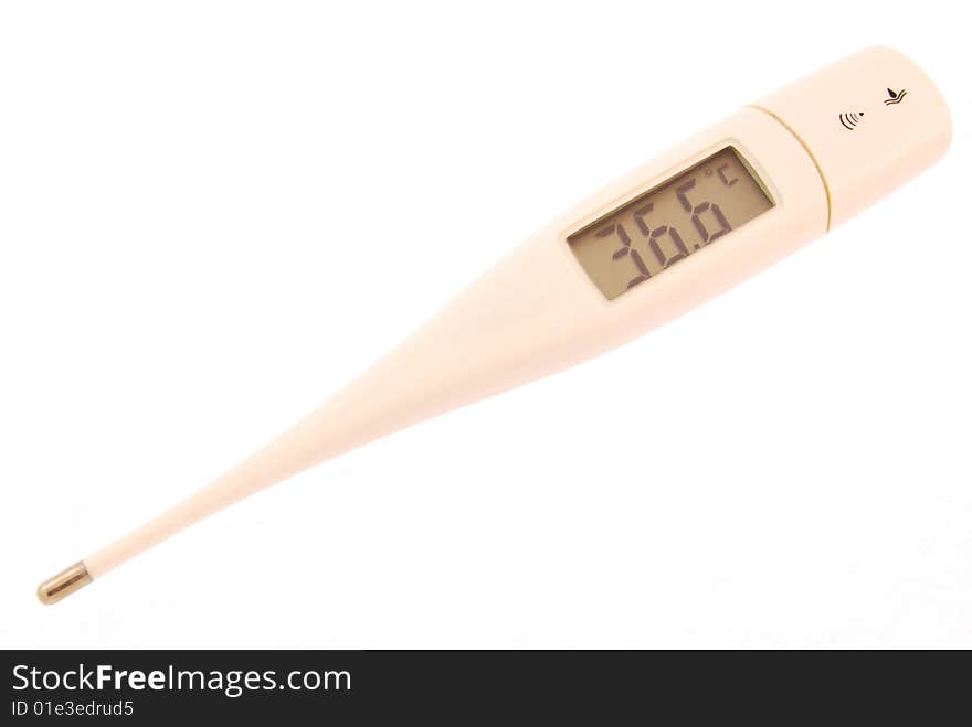 Thermometer of isolated on white background