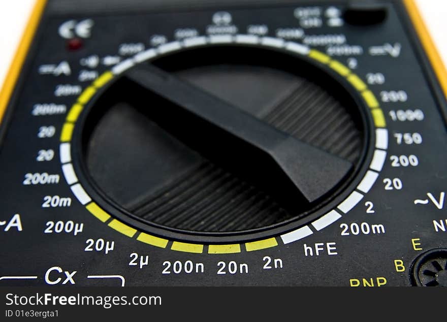 Multimeter dial