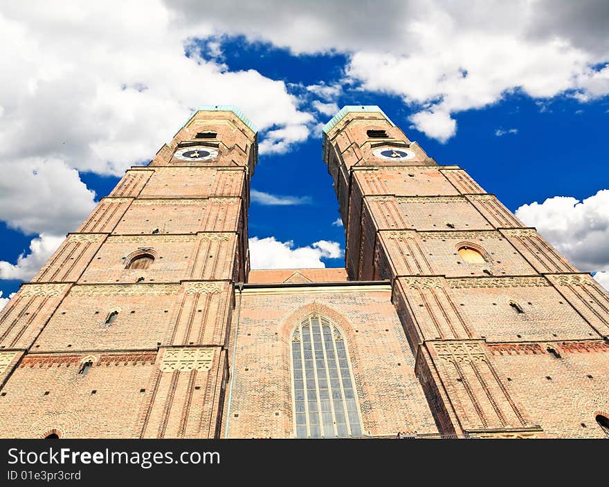 The Frauenkirche cathedral in Munich