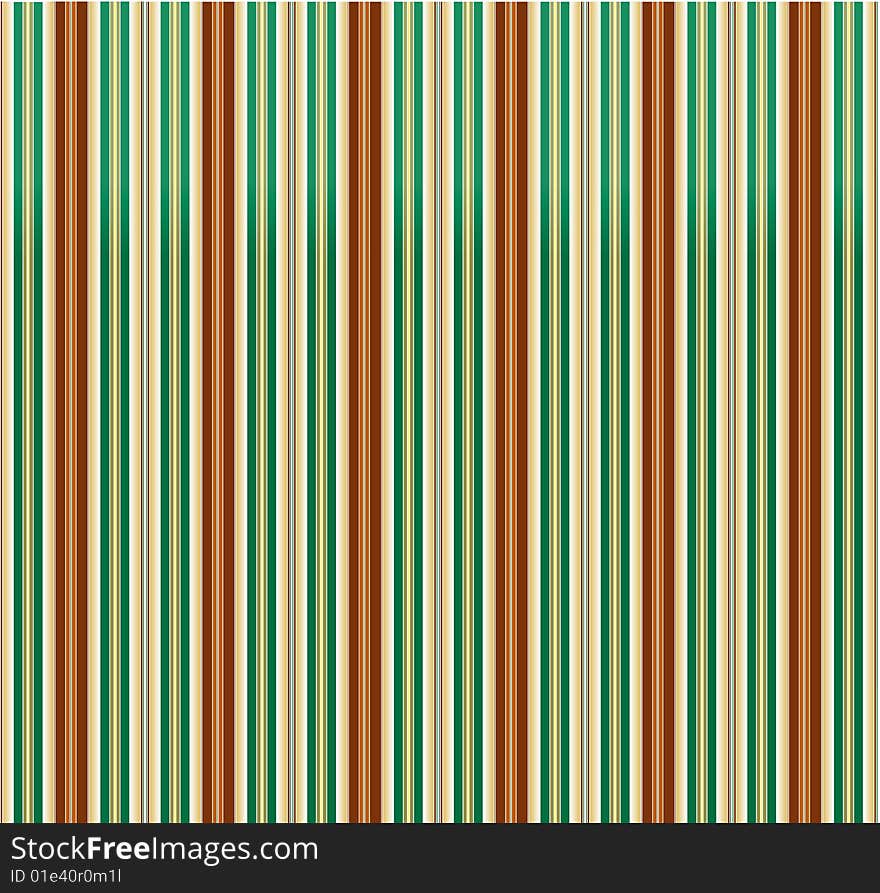 Green and brown stripes