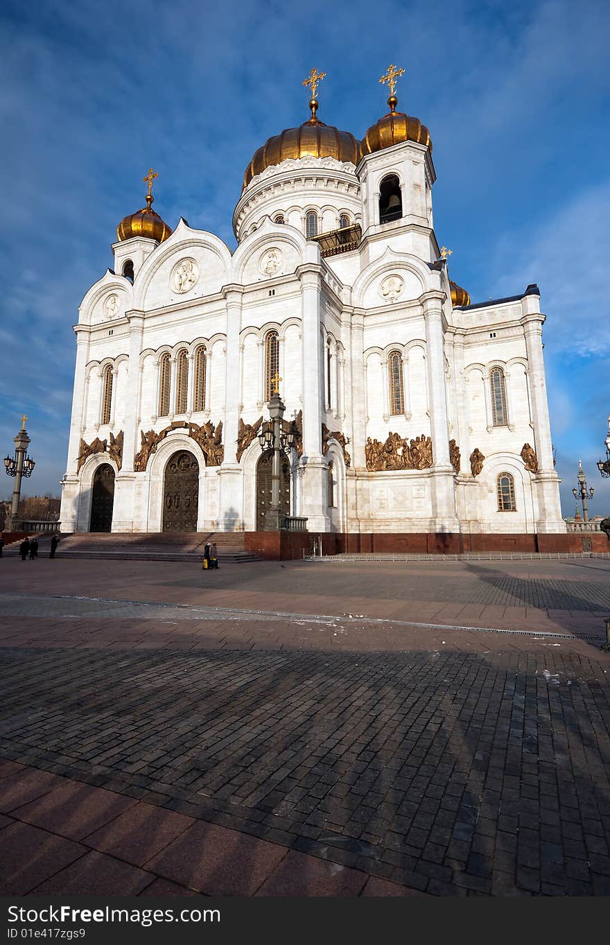 Cathedral of Christ the Savior in Moscow