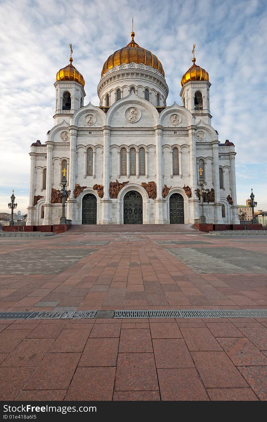 Cathedral of Christ the Savior in Moscow