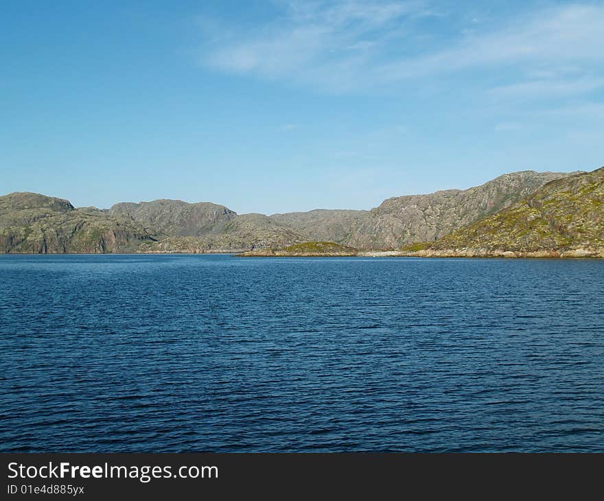 Perspectives Of Vichany Bay, Barents Sea