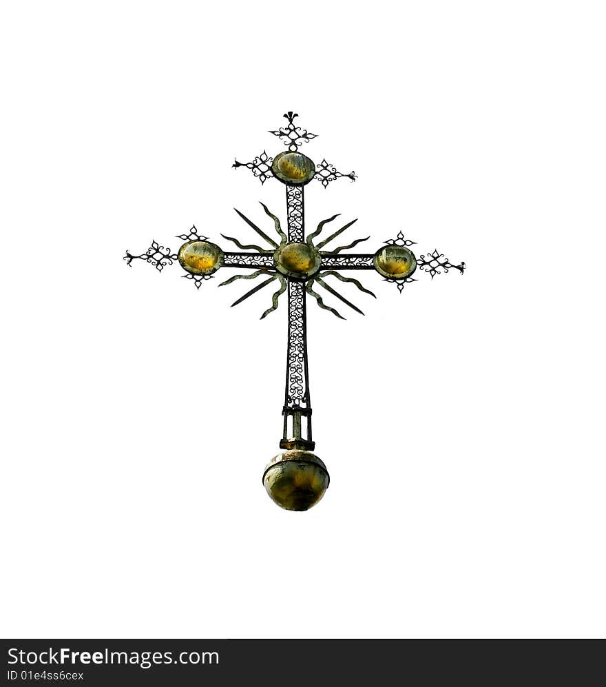 Decorated orthodox cross