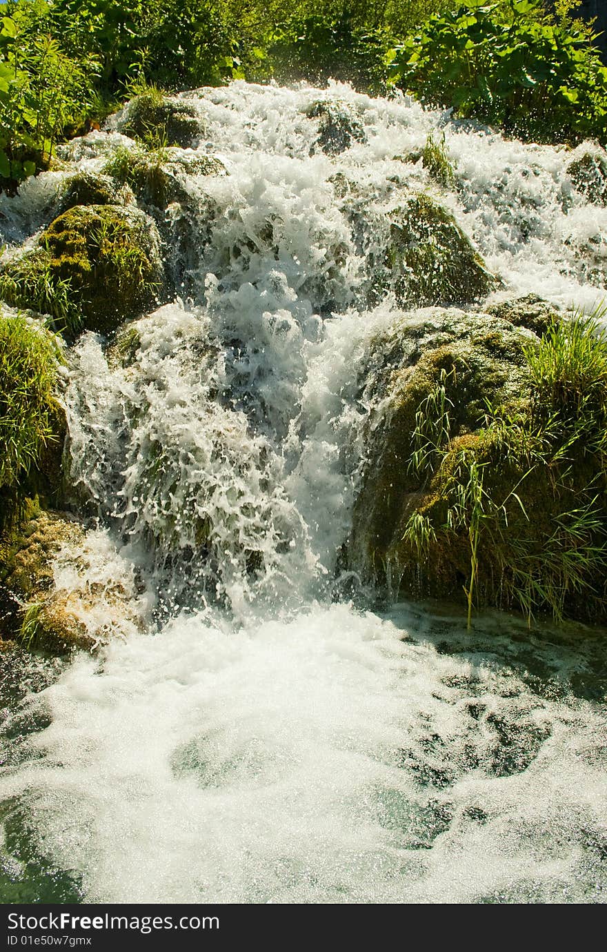 Waterfall in the forest