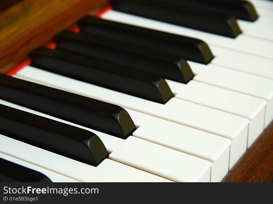 Old piano from year 1900. Old piano from year 1900