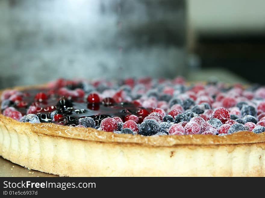 Berry cake