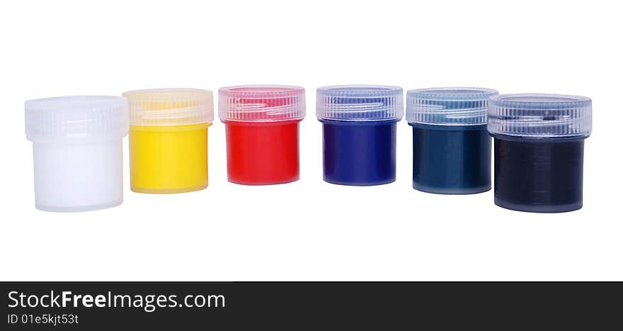 Multicolored paints