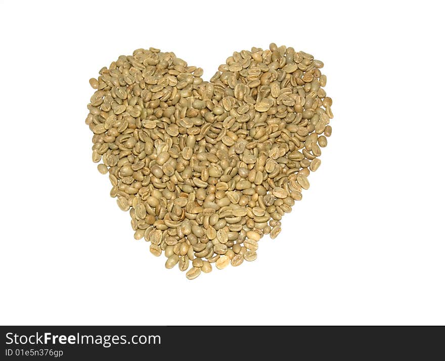 Heart from coffee, not fried grains. Heart from coffee, not fried grains