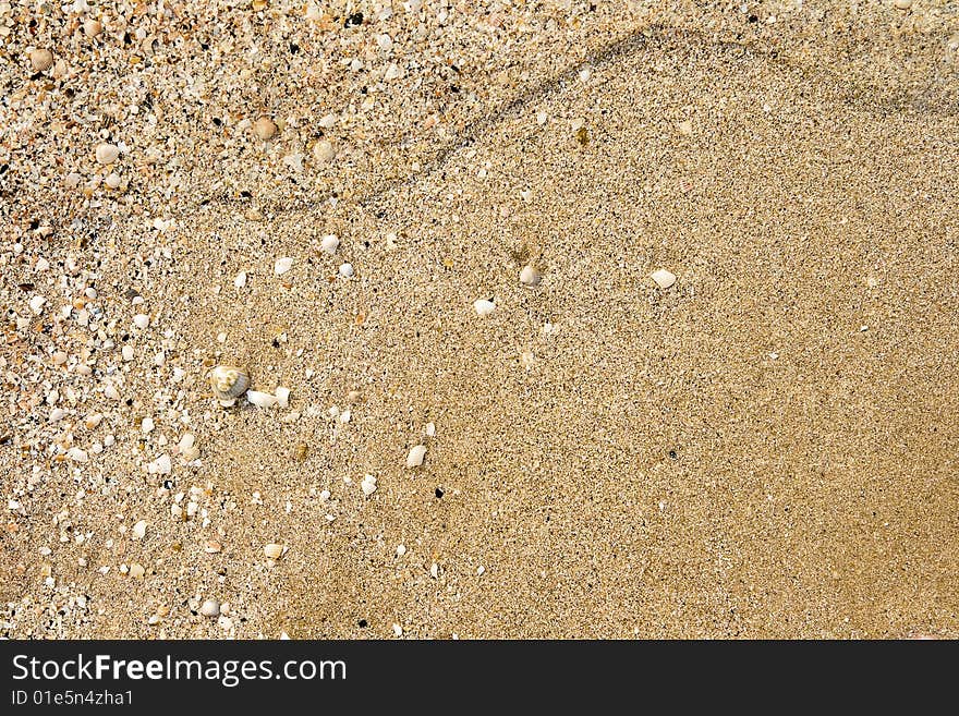 Maritime pebble on the beach. Maritime pebble on the beach