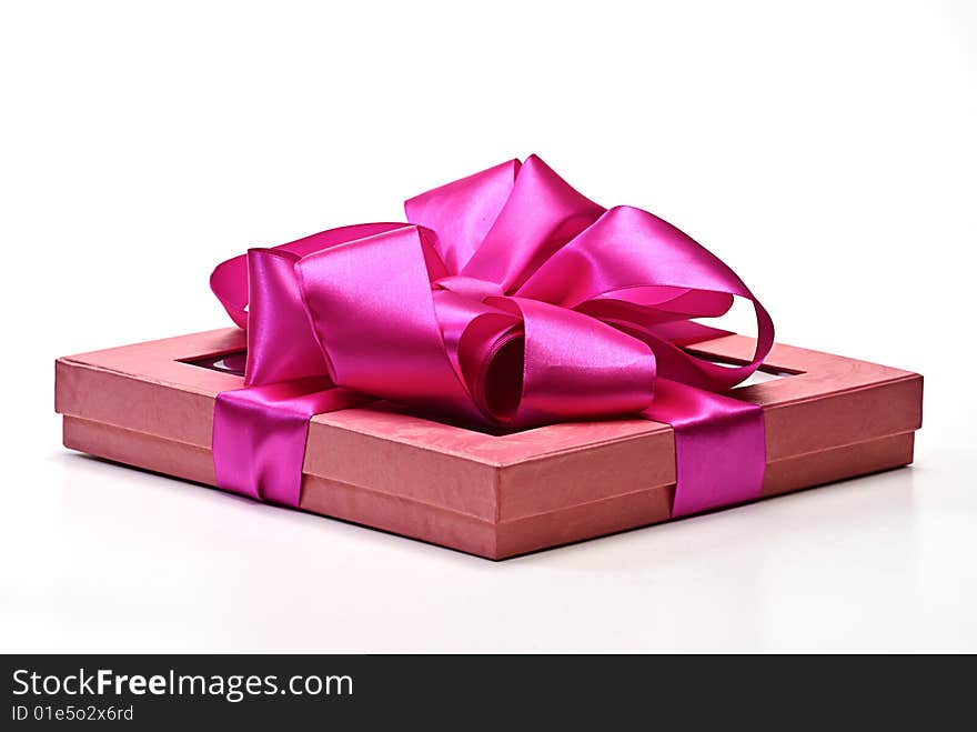 Valentine day gift isolated