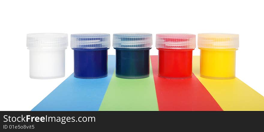 Multicolored Paints