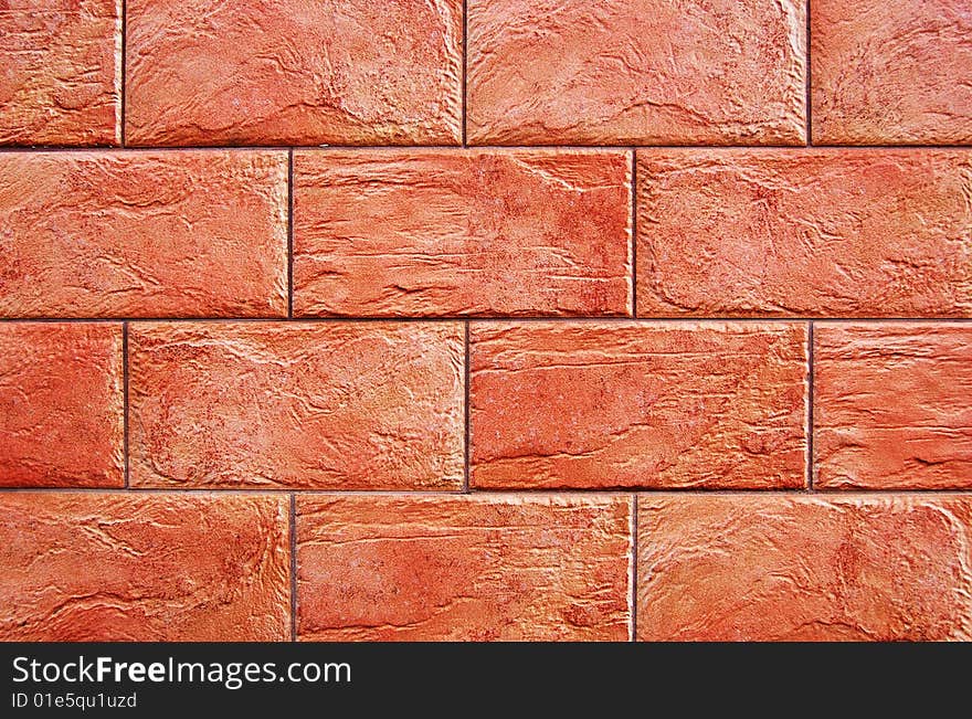 Well done decorative brick wall