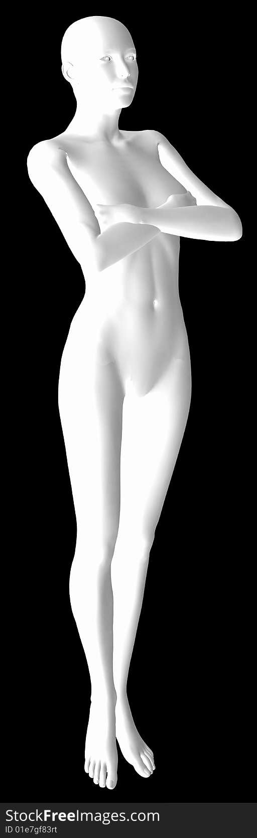 Mannequin standing