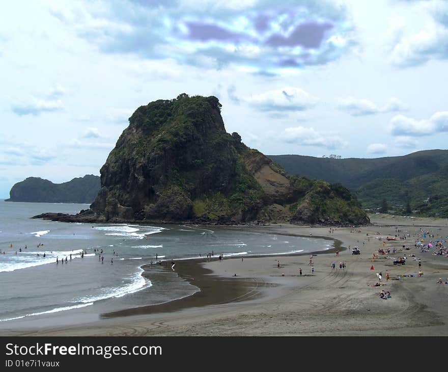 Scenic photo on landscapes and beaches in new Zealand. Scenic photo on landscapes and beaches in new Zealand