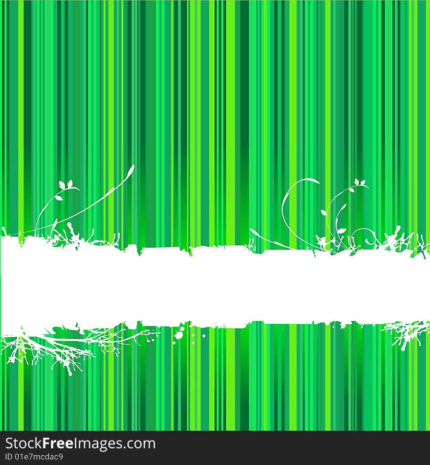 Floral background, meadow, garden 2d vector