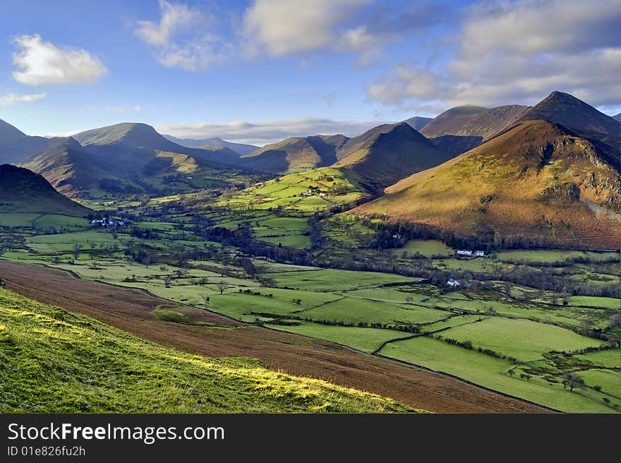 Causey Pike, Robinson, And Newlands Valley