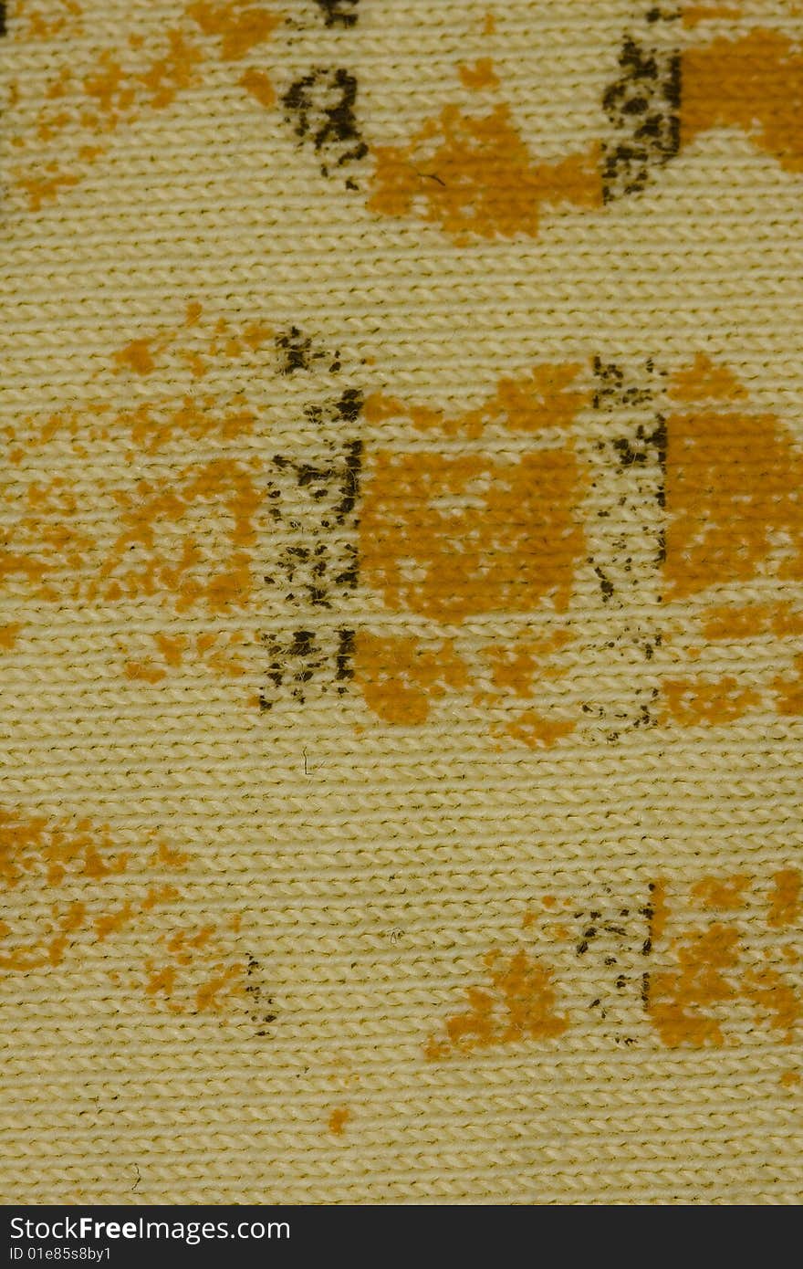 Yellow grunge fabric