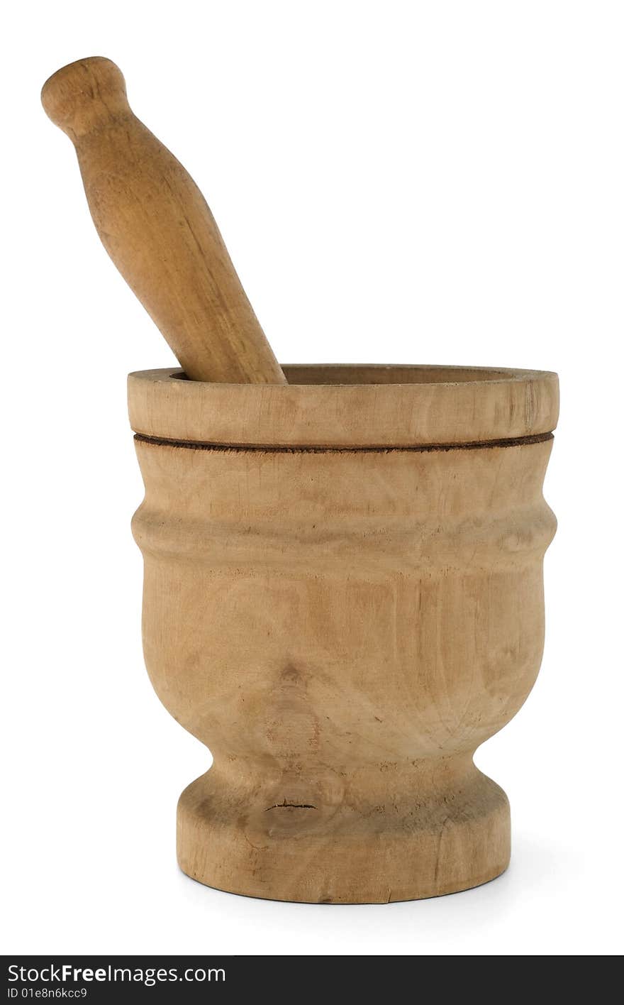 Wooden Mortar