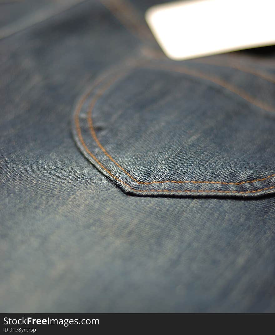 BACK POCKET OF A JEAN