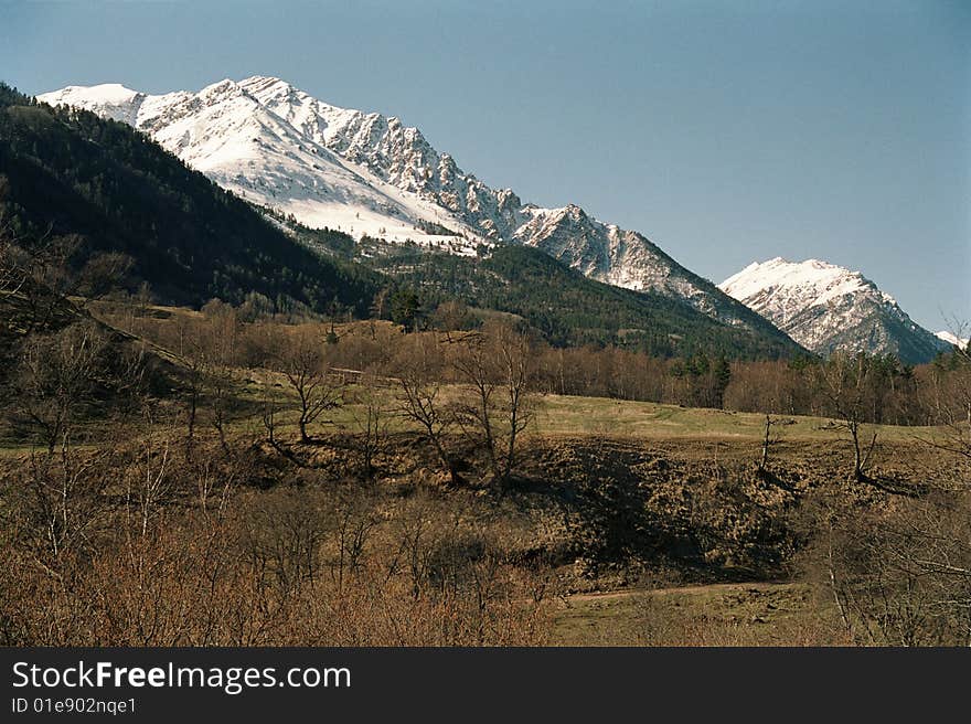 This picture was taken on the Aksaut river bank on the North Caucasus. This picture was taken on the Aksaut river bank on the North Caucasus.