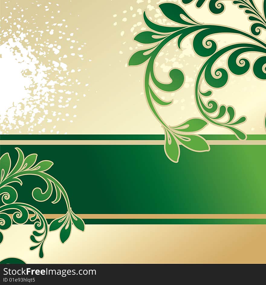 Beautiful ornamental background, floral background