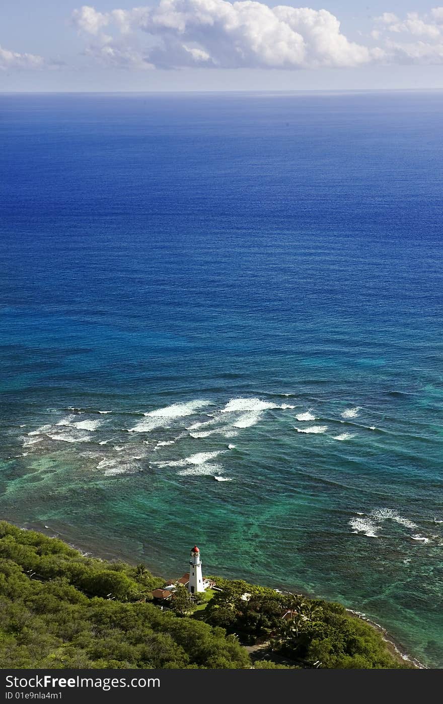 Light house in Honolulu, Hawaii. Light house in Honolulu, Hawaii