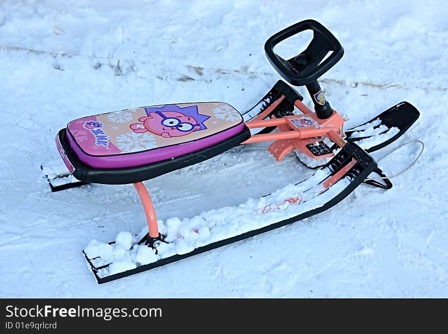 Child s sledges.