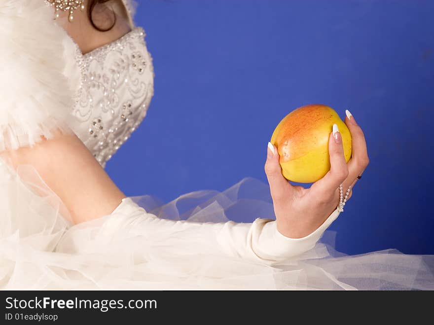 The Bride With An Apple