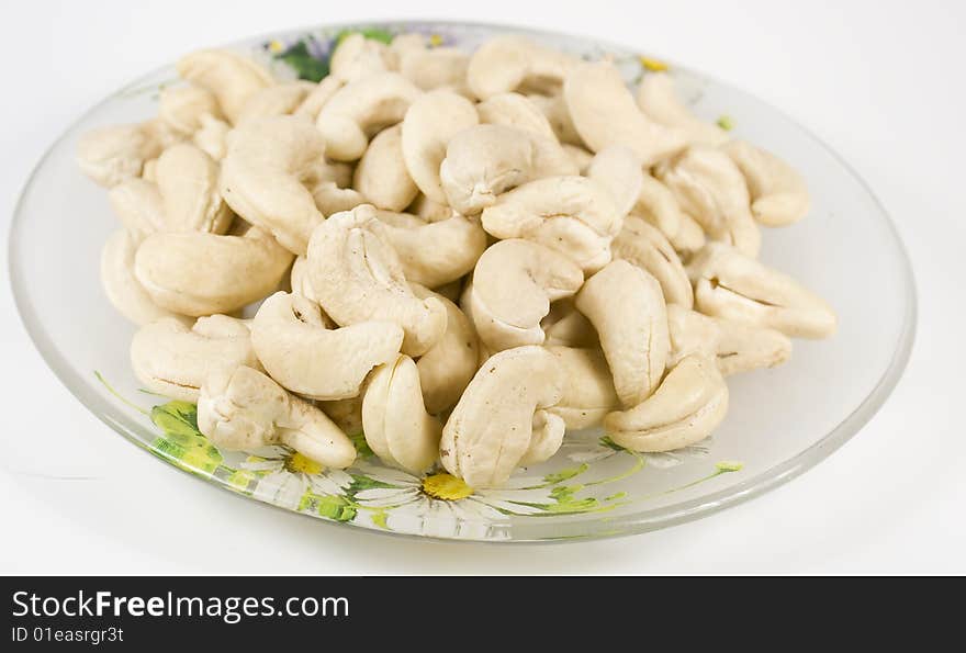 Cashews On Saucer