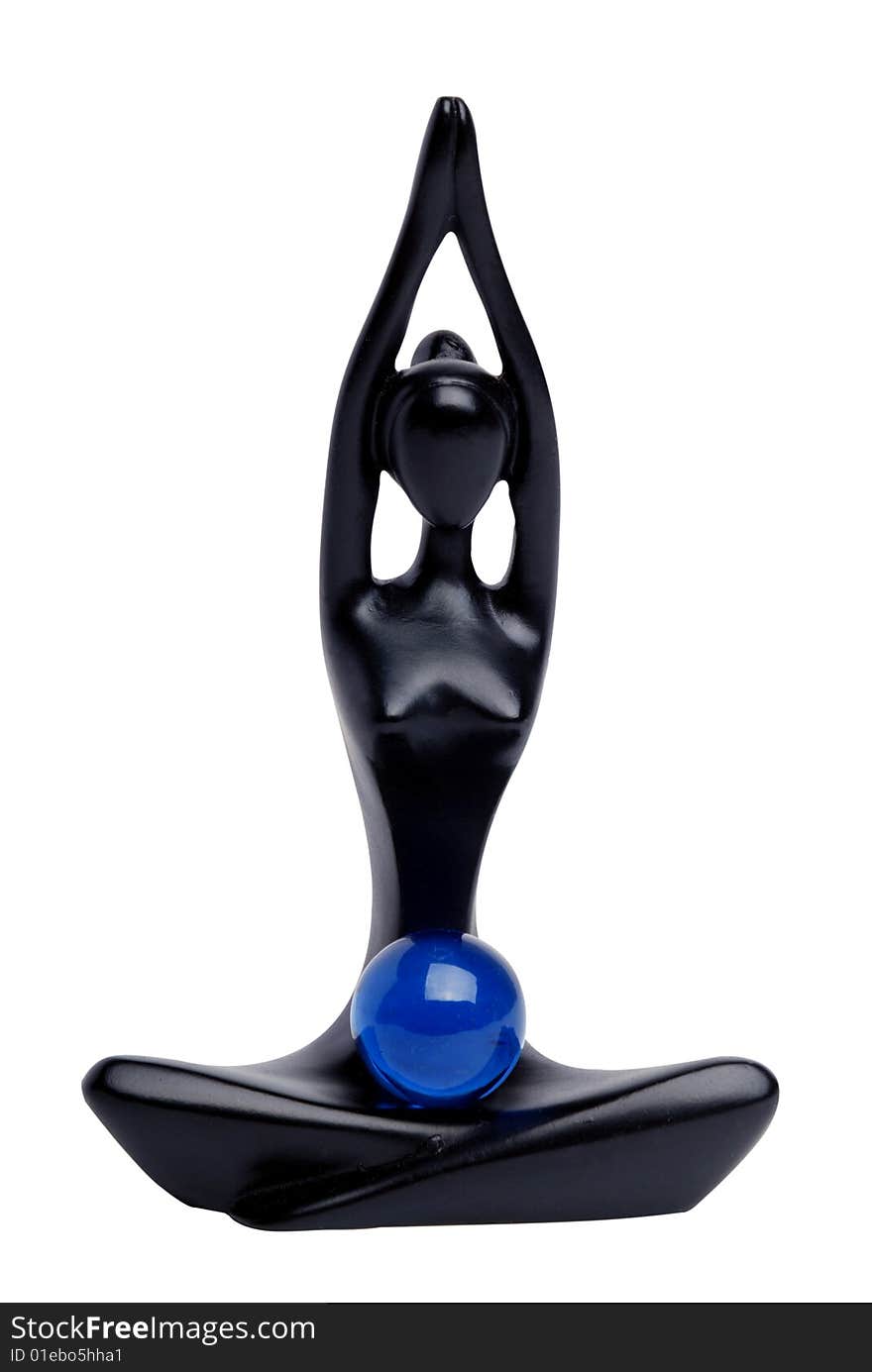 Figurine of the meditating woman