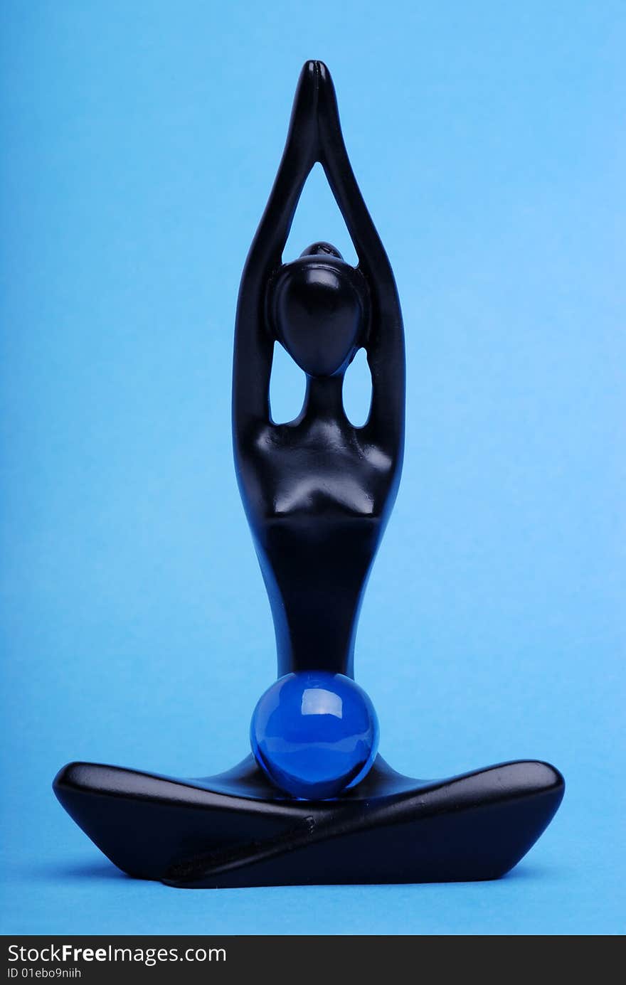 Figurine of the meditating woman