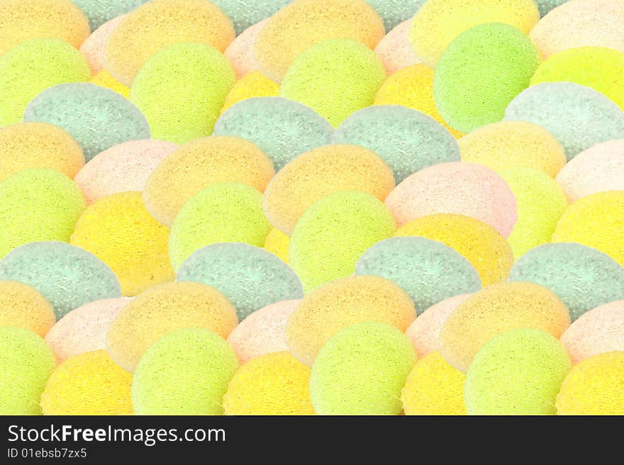 Coloured eggs