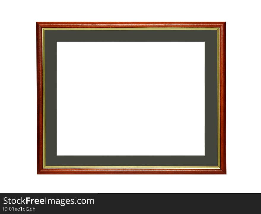 Empty Wooden Frame