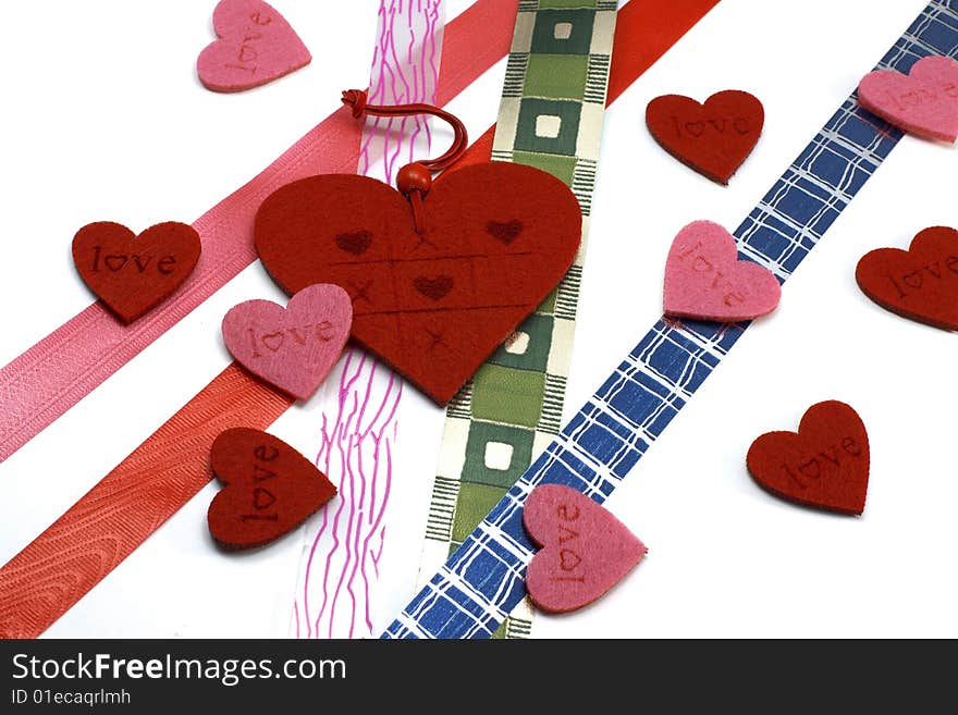 Hearts And Colours Ribbons