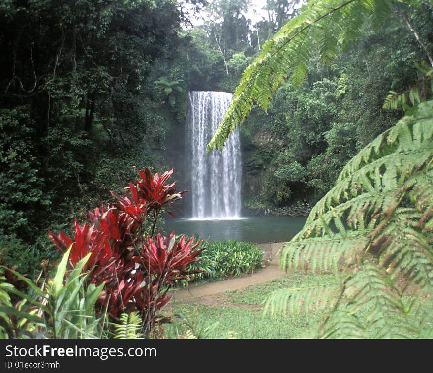 Millau millau (water, water) falls in the outback of queensland, australia;. Millau millau (water, water) falls in the outback of queensland, australia;