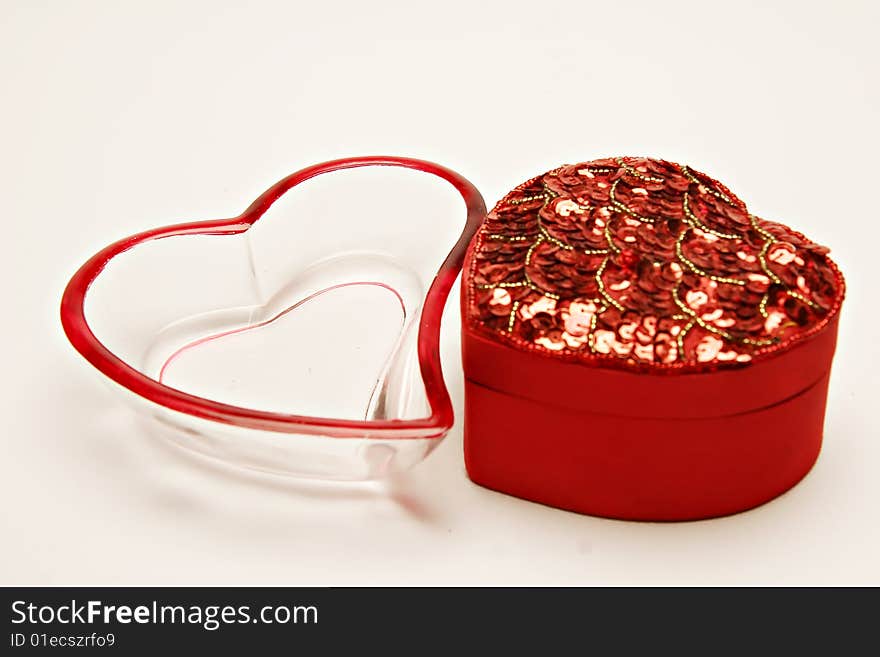 Heart shape containers