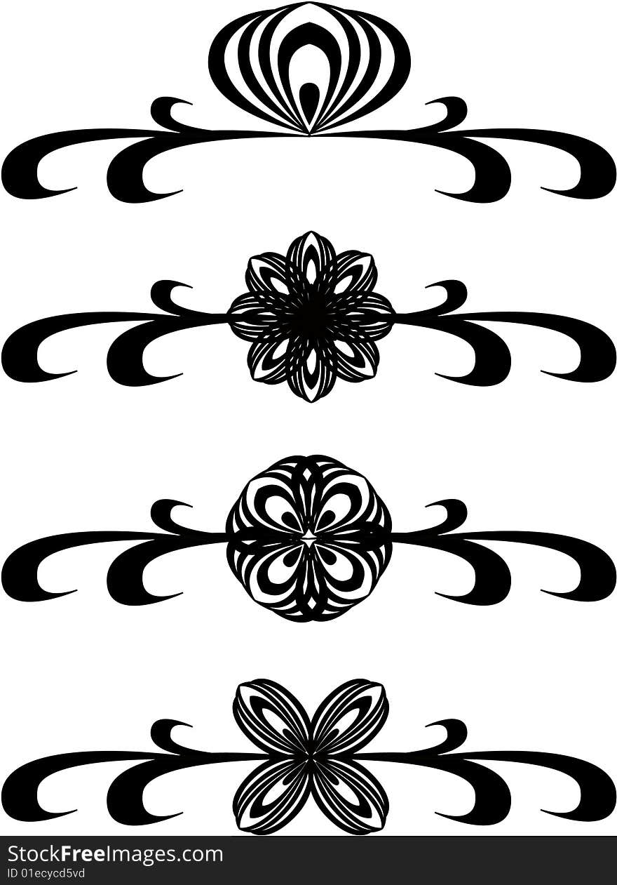 Set of patterns for design