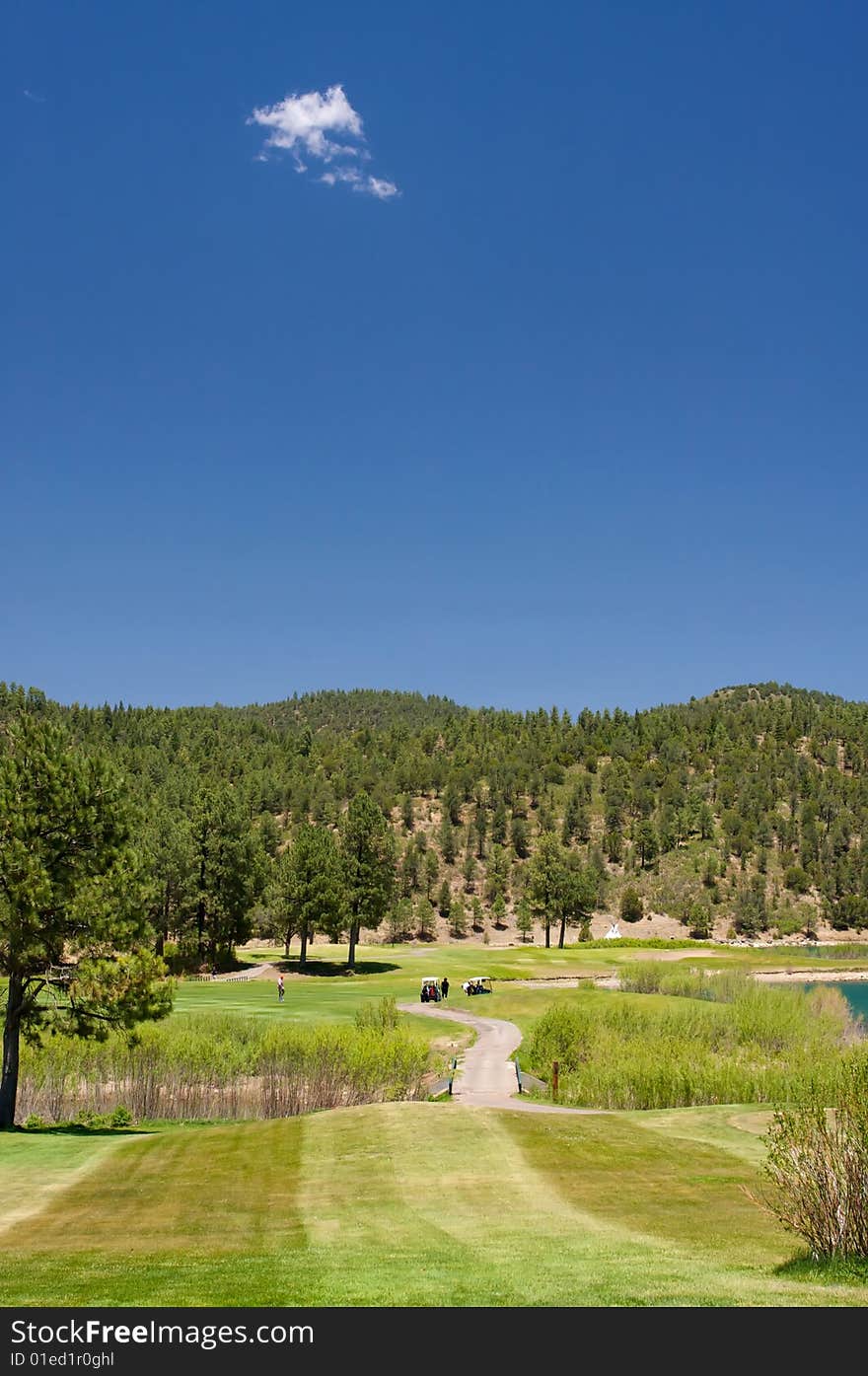 A Gorgeous Golf Course In Arizona